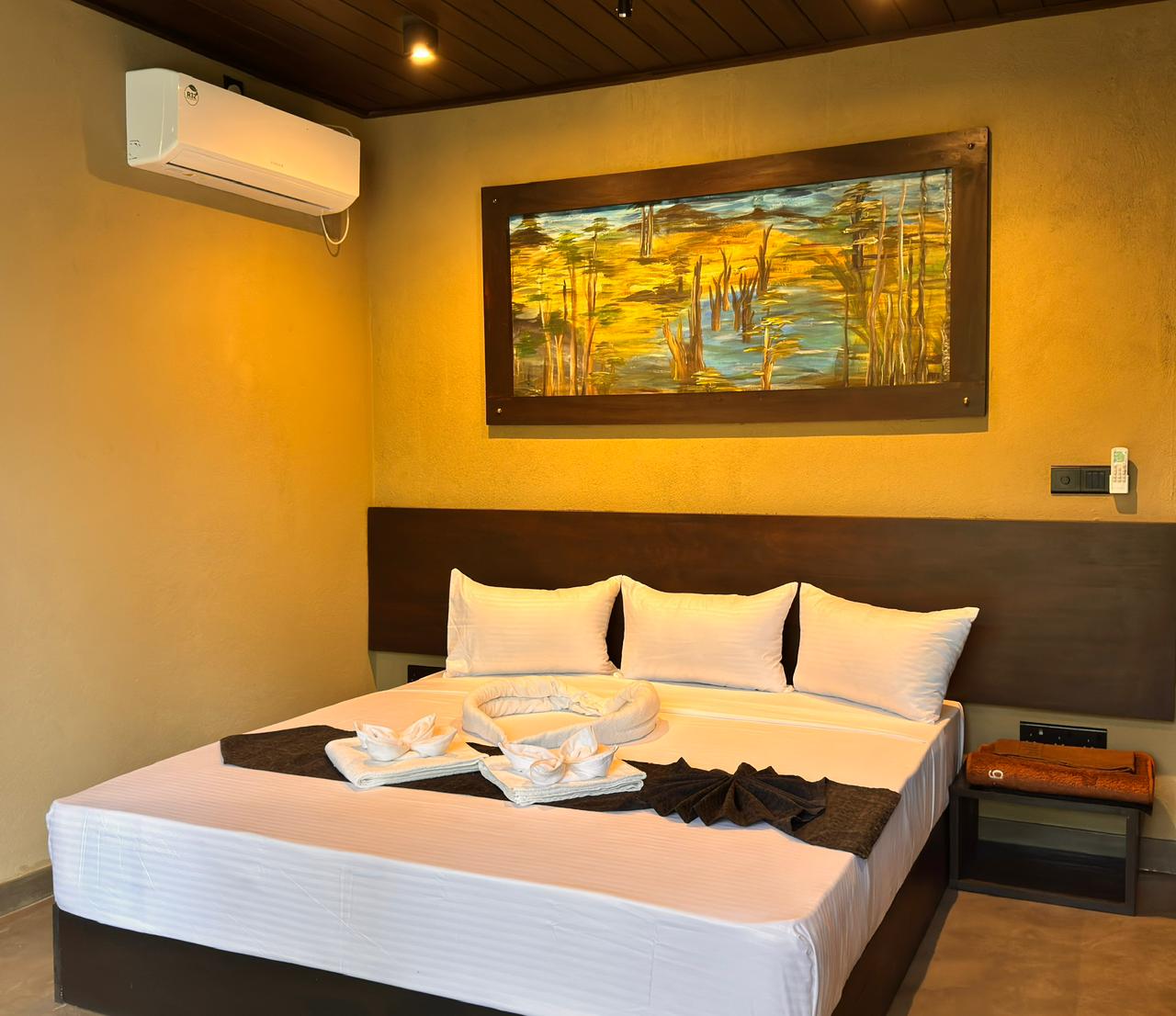 River view deluxe room at Forest Shade Eco Resort in Deraniyagala