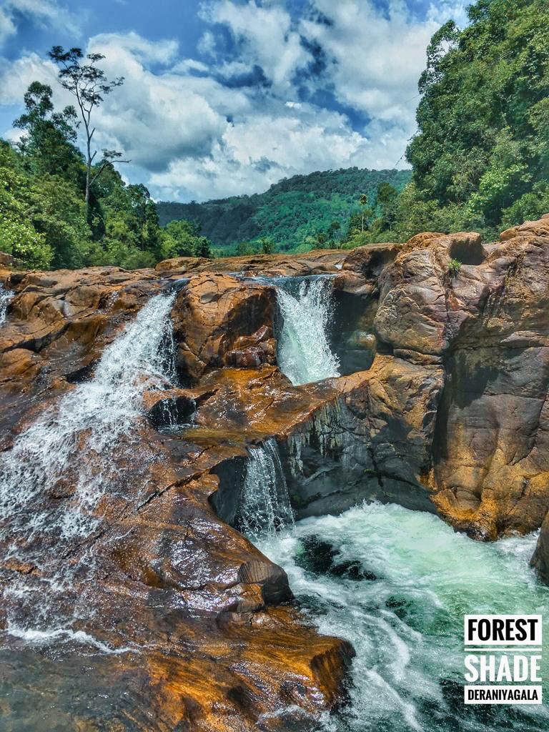 Small waterfall near the hotel